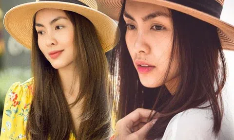 Là dâu hào môn nhưng Tăng Thanh Hà chỉ mê đôi nón lá, vừa che nắng vừa tôn giá trị văn hoá Việt