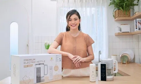Á hậu Mâu Thủy chọn phương pháp chăm con “khoa học - thảnh thơi” dành cho con điều tuyệt vời nhất