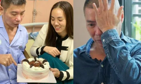 Nghĩ đến vợ mới cưới lúc đổ bệnh nặng, Công Lý nghẹn khóc kể đòi chia tay bà xã Ngọc Hà