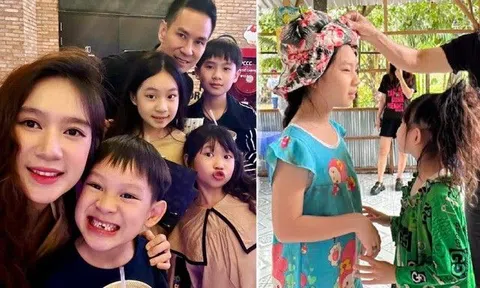 Kiếm trăm tỷ, Lý Hải vẫn nuôi 4 con chân quê: Cho mặc đồ cũ, cắt tóc vỉa hè, học trường công lập