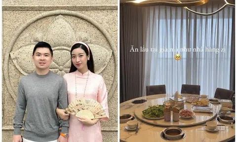 Sao Việt 24h: Đỗ Mỹ Linh khoe không gian phòng ăn như nhà hàng tại nhà chồng tỷ phú làm dân mạng xuýt xoa
