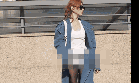 Hơn 2 triệu người xem cô gái có "vòng eo đẹp nhất châu Á" xuống phố với mốt không quần, đẹp hay phản cảm?