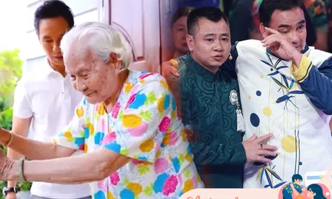 Lý Hải tràn nước mắt khi mẹ U100 hỏi "Anh là ai?", càng nghẹn ngào hơn với lời kể của Quyền Linh, chồng Thu Trang