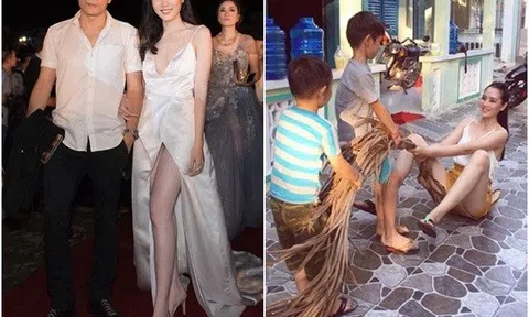 10 năm lấy đạo diễn hơn 25 tuổi Ngô Quang Hải, mỹ nhân miền Tây xinh nhất nhì HHVN 2012 quanh quẩn bán hàng, chăm con, du lịch