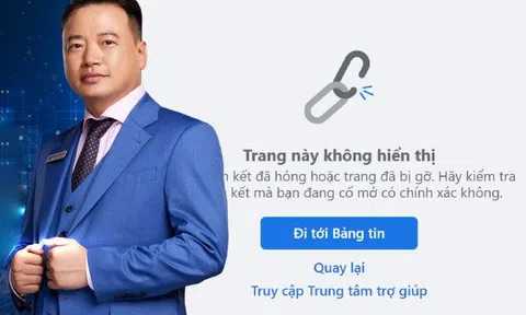 Trang cá nhân của Shark Bình "biến mất" trên mạng xã hội sau loạt phát ngôn gây tranh cãi hậu ly hôn