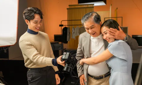 Trúc Nhân khiến người xem xúc động khi truyền tải thú vị và gần gũi thông điệp về tình cảm gia đình