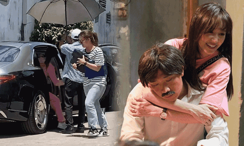 Đến thăm Trấn Thành, Hari Won đi "xế hộp" 9 tỷ nhưng diện đồ không giống người giàu