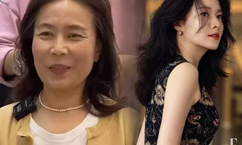 Bà cô trung niên vào tiệm làm tóc rồi về nhà, nhờ gói làm đẹp 2 bước, chồng con nhận không ra