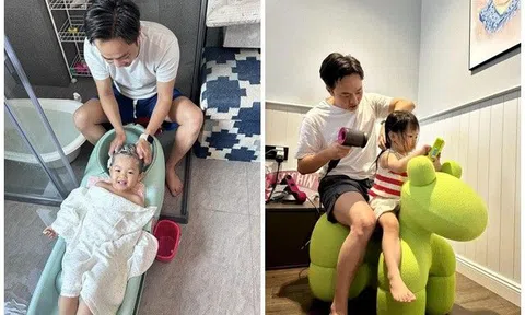 Sao Việt 24h: Cường Đô La mở hẳn tiệm gội đầu tại gia để phục vụ ái nữ, chuẩn ông bố chiều con nhất Vbiz