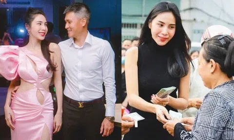 Thuỷ Tiên phân trần chuyện tiền cứu trợ "3 triệu có 5 tờ 500.000", Công Vinh tuyên bố "giàu nhất khi không thuộc về ai"
