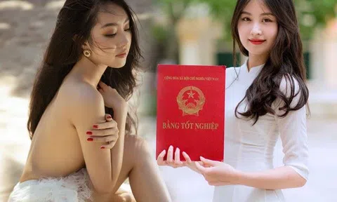 Cô gái 19 tuổi đẹp nhất Ninh Bình hụt vương miện Hoa hậu, nay táo bạo đi biển không mặc áo