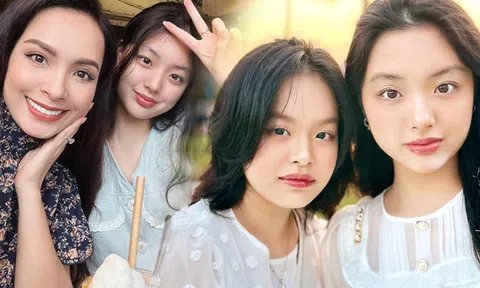 Suti và chị gái rất khác sau 10 năm, mẹ ruột phản hồi khi bé được ví như "Kim Tae Hee Việt Nam"