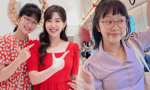 Con gái MC Diệp Chi 11 tuổi cao hơn mẹ, ở nhà dưỡng da như đi spa, tập môn "kéo chân" đắt đỏ