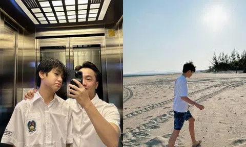 Cường Đô La chính thức bị Subeo "vượt mặt" về chiều cao, con trai Hồ Ngọc Hà còn có diện mạo "bỏ xa" bố