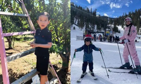 Quý tử nhà Hoa hậu Phạm Hương mới 5 tuổi sống chuẩn rich kid, diện mạo mới đây điển trai thấy rõ