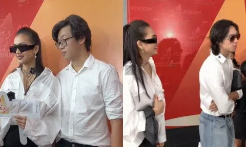 Thân thiết bên trai trẻ, siêu mẫu Anh Thư lên tiếng chuyện tình cảm, con trai 16 tuổi cũng có mặt