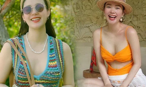 Minh Hằng là "bà hoàng giấu bầu", mang thai 6 tháng vẫn như "không có gì", mặc áo xuyên thấu quyến rũ