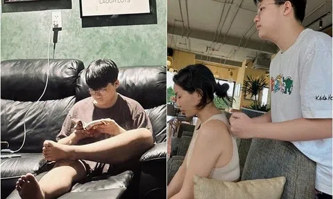 Ảnh chụp trộm Tê Giác "Bố ơi, mình đi đâu thế": Cao to sừng sững, mẹ chia sẻ sở thích ở tuổi 16