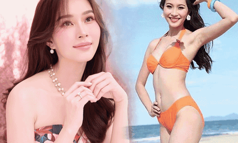 Nàng hậu quê Bạc Liêu làm dâu hào môn, luôn giữ quy tắc mặc thuần khiết, đi biển che kín mít