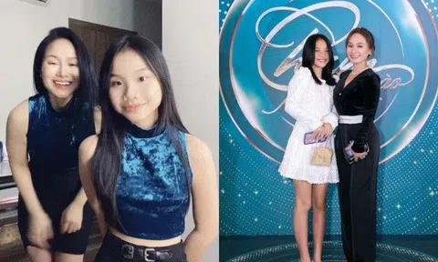 Vợ cũ Thành Trung lấy chồng Tây giờ trẻ như chị em với con gái 13 tuổi, Zon càng lớn càng giống bố