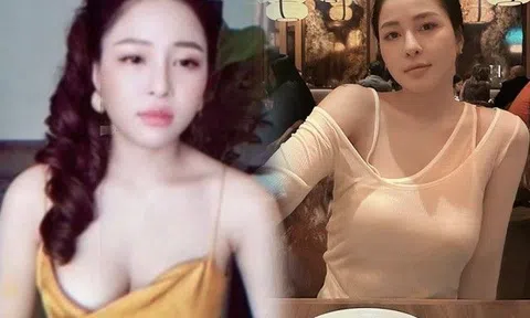 Hot girl Trâm Anh mê diện kiểu "váy phòng the", đẹp thì có đẹp nhưng cứ gió thổi là hớ hênh