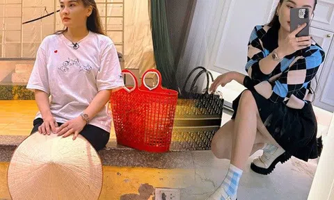 Bảo Thanh ở nhà làm mẹ bỉm mặc toàn đồ bộ, ra đường "cưa sừng làm nghé", lại bị ghẹo có bạn trai chưa