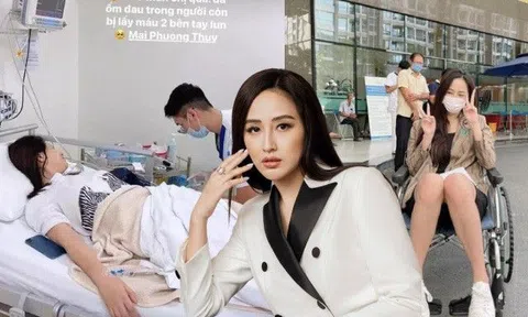 Mai Phương Thúy 3 ngày thông báo ngã bệnh 2 lần, tình hình sức khỏe đáng lo ngại