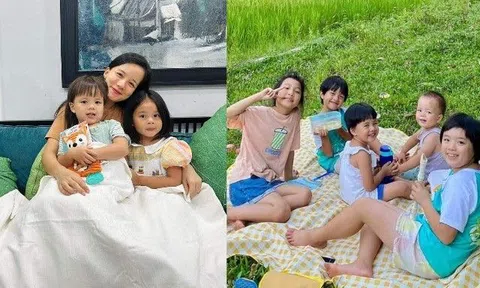 Nữ MC nhiều con nhất VTV có cuộc sống như mơ bên các con, 4 bé đều đáng yêu ngoan ngoãn gây ngưỡng mộ