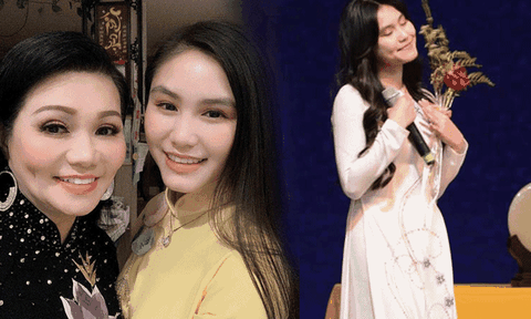 Con gái giai nhân cải lương ở Mỹ vẫn chăm diện áo dài chuẩn gái Việt, lúc "lột xác" quyến rũ khó nhận ra