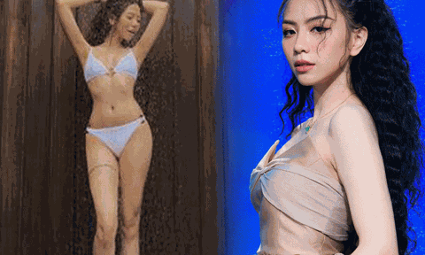 Nữ chính Người Ấy Là Ai là cháu ngoại PGS Văn Như Cương, có suối tóc mây, dáng đẹp như tạc tượng