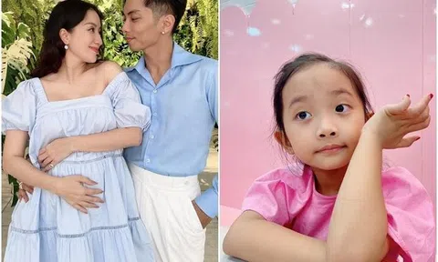 Phan Hiển hỏi "Mẹ có em bé con vui không?", con gái Khánh Thi xưa làm mợ chảnh nay rụt rè: Ba mẹ không thương con nữa