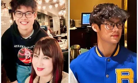 Sao Việt 24h: Con trai "Nữ hoàng ảnh lịch" sinh thiếu tháng giờ cao ráo ngời ngời, vừa đậu Đại học danh tiếng tại Mỹ