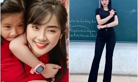 2 cô giáo tiểu học xinh nhất nhì Hà Nội, phụ huynh nô nức xin tên trường cho con theo học