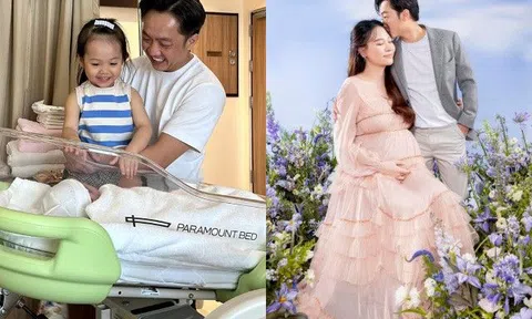 Đàm Thu Trang hạ sinh con thứ 2, Cường Đô La lần nữa "lên chức" bố, công khai tên nhóc tì