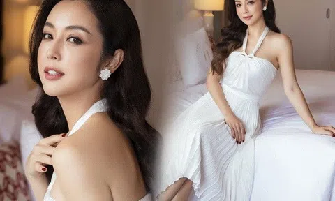 Không diện váy cắt xẻ, Jennifer Phạm khoe "cực phẩm" hình thể, hoá gái xuân thì