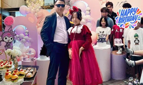 Shark Bình làm sinh nhật cho con gái tại nhà riêng sang chảnh, dân mạng chỉ ra điểm chung giữa cô bé và Phương Oanh