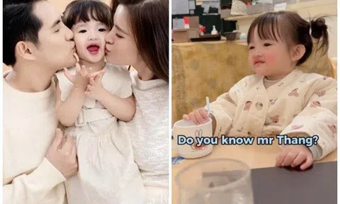 Sao Việt 24h: Con gái Đông Nhi trổ tài nói tiếng Anh "xịn sò", nhiều dân mạng phải hổ thẹn vì không bằng cô bé 3 tuổi