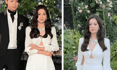 Song Hye Kyo lộ ảnh hở chân ngực cạnh "người tình tin đồn" kém 16 tuổi, khác hẳn thời sánh đôi Song Joong Ki