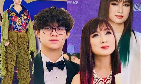 Con trai "Nữ hoàng ảnh lịch" Hiền Mai vừa 2K4 cao hơn 1m8, nhìn sang mẹ U60 đẹp đến say