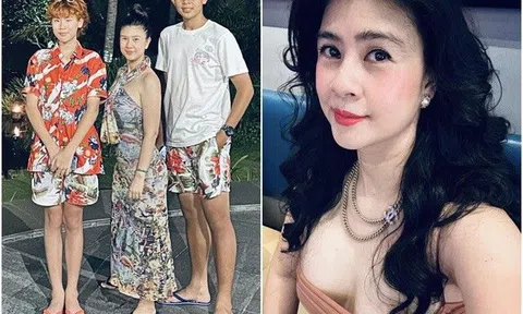 Phước Sang vỡ nợ, 2 con rời biệt thự 70 tỷ theo mẹ tiểu thư bán xôi giờ sống sung túc, 16 tuổi cao 1m9