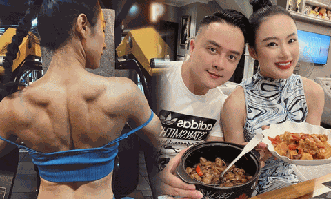 Mỹ nhân ăn chay của Vbiz có cơ bắp cuồn cuộn, nhan sắc lừng lẫy một thời "hiện nguyên hình" qua ống kính quay lén