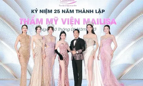 Hoa hậu Ngọc Diễm cùng dàn nghệ sĩ đình đám hội tụ trong đêm tiệc kỷ niệm Mailisa 25 năm thành lập