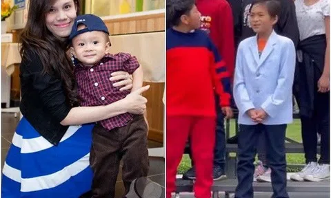 Mới ngày nào còn bé xíu, Jacky Minh Trí con trai Thanh Thảo giờ đã tốt nghiệp cấp 1 ở Mỹ, sắp về Việt Nam