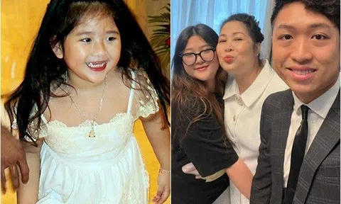Con gái út xinh xắn, tài năng từ nhỏ của NSND Hồng Vân: Giờ lớn nhiều thay đổi, to cao ngang ngửa mẹ