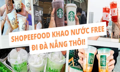 Nhanh chân du hí đến Đà Nẵng, hàng nghìn voucher nước miễn phí của ShopeeFood chờ đón bạn!