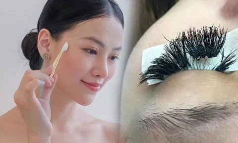 Hoa hậu gốc Bến Tre hốt hoảng khi rụng hết lông mi vì sai lầm mà chị em thường mắc
