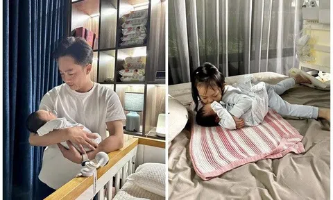 Sao Việt 24h: Cường Đô La khoe ảnh con trai mới sinh, tiết lộ bé Suchin sơ hở là làm điều này với em trai