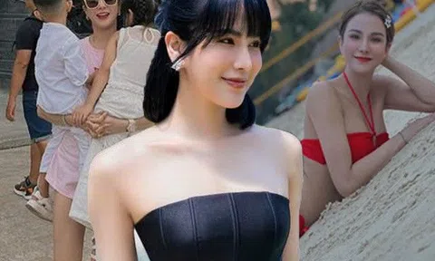 Diệp Lâm Anh hậu ly hôn chưa 1 ngày xấu, nay được bế lên không, cả làng vào khen cặp đùi