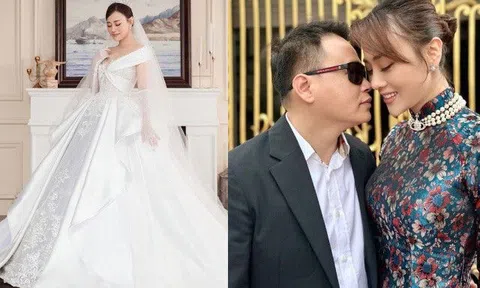 Xôn xao hình ảnh Phương Oanh diện váy cưới, nghi vấn "đẩy nhanh tốc độ" hậu đăng ký kết hôn
