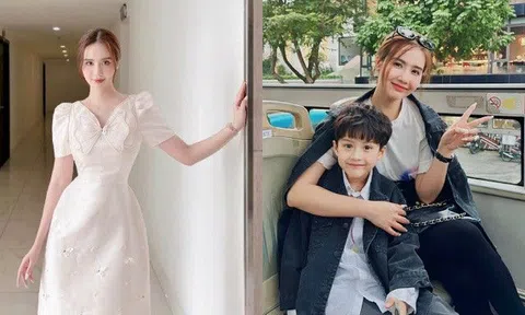 Huyền Lizzie không hối hận vì từng lấy chồng dù ly hôn trong đau khổ, nói hạnh phúc nên mới sinh con